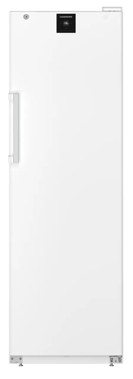 Produkt-Bild, Perspektive: gerade geschlossen leer, Standgefrierschrank mit SmartFrost, Gehäusefarbe: Weiß, Türfarbe: Weiß