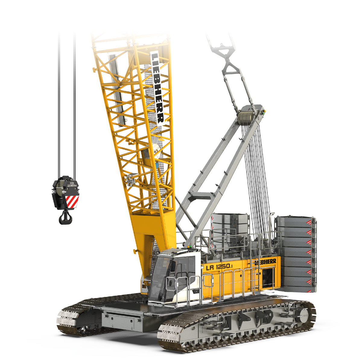 リープヘルのLRクローラークレーン - Liebherr