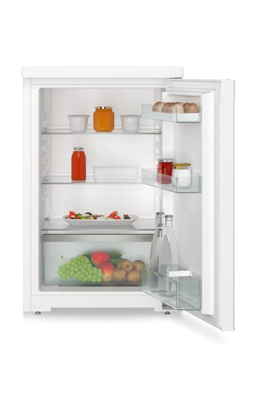 Product image, Perspective: straight open decorated, Table top refrigerator, Casing colour: white, Door colour: white