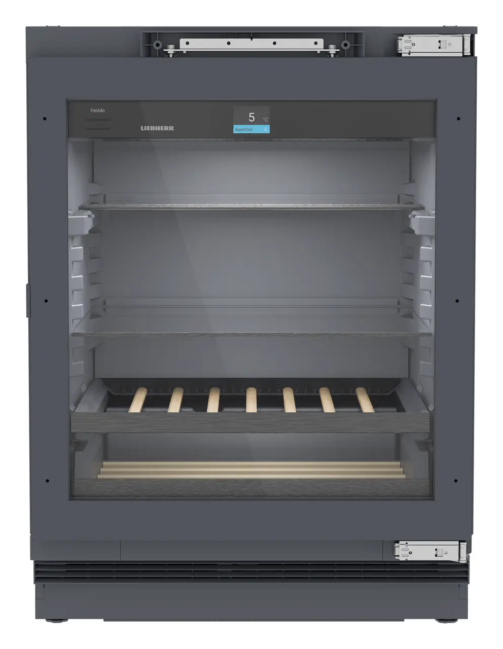 Product image, Perspective: straight closed empty, Outdoor fridge