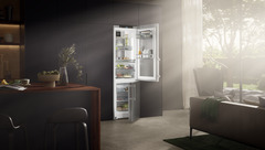Product image, Perspective: milieu, Fridge-freezer with BioFresh Professional and NoFrost, Casing colour: stainless steel, Door colour: stainless steel