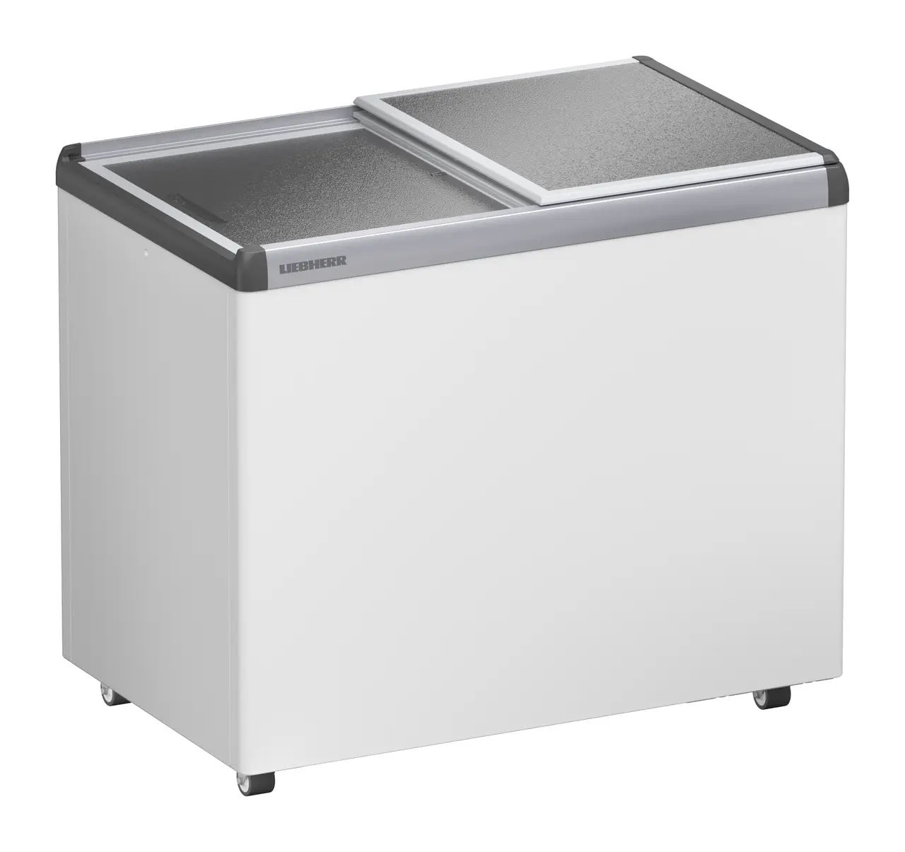 Изображение на продукта, Перспектива: Странично, затворен, Хладилна ракла, Цвят на корпуса: бял