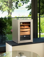 Product image, Perspective: milieu, Humidor, Casing colour: stainless steel