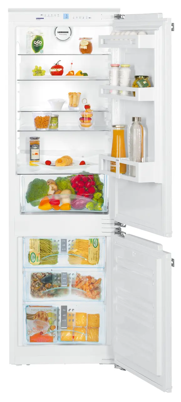 Immagine del prodotto, Prospettiva: Frontale aperto fornito, Combinazione frigo-congelatore