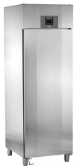 Product image, Perspective: oblique closed, Forced-air freezer GN 2/1, Casing colour: stainless steel