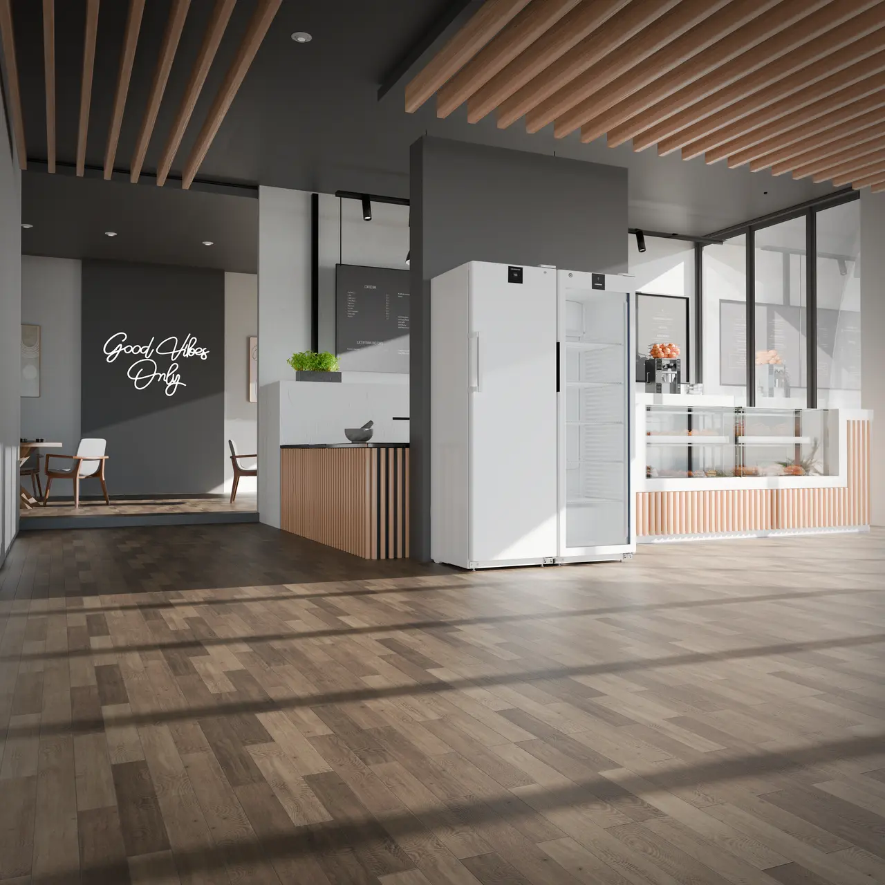 Изображение на продукта, Перспектива: Околна среда, Свободностоящ фризер със SmartFrost, Цвят на корпуса: бял, Цвят на вратата: бял