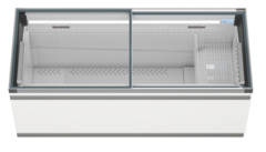 Product image, Perspective: straight closed, Plug-in island chiller and freezer, Casing colour: white