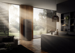 Product image, Perspective: milieu, Fridge-freezer with BioFresh Professional and NoFrost, Casing colour: BlackSteel, Door colour: BlackSteel