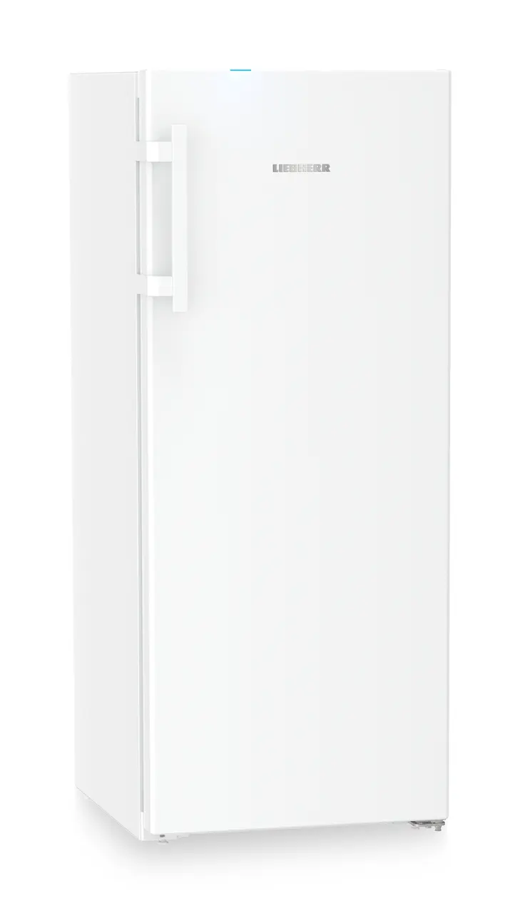 Produkt-Bild, Perspektive: schräg geschlossen, Standgefrierschrank mit NoFrost und EasyTwist-Ice, Gehäusefarbe: Weiß, Türfarbe: Weiß