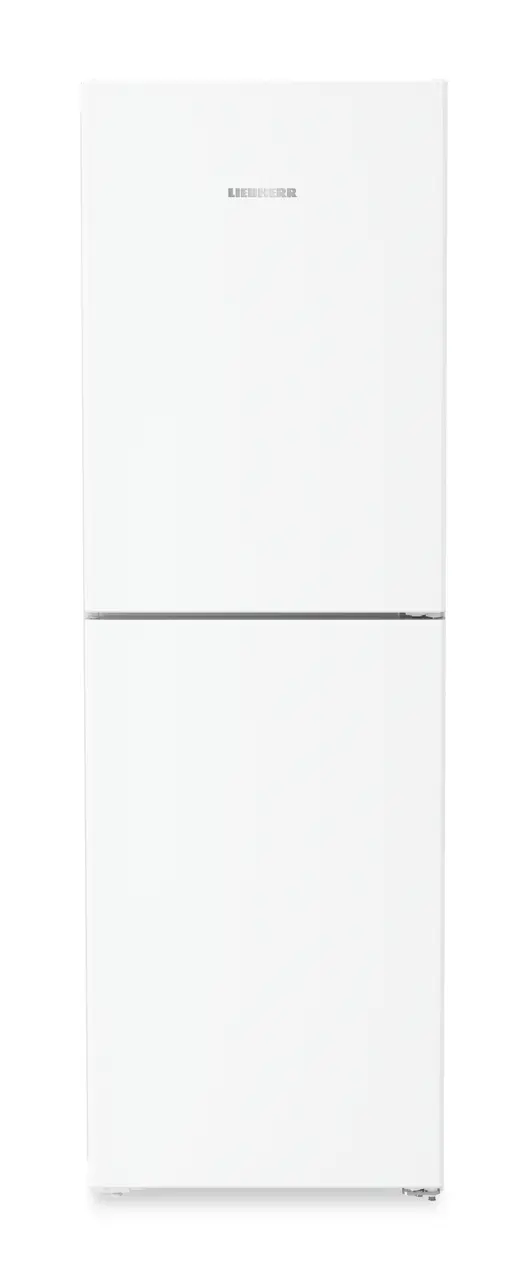 Produktbillede, Perspektiv: Lige lukket, Køle-frysekombination med EasyFresh og NoFrost, Kabinetfarve: Hvid, Dørfarve: Hvid