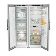 Imagen de producto, Perspectiva: De frente, abierto, decorado, Combinado Side-by-Side