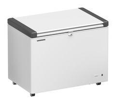 Product image, Perspective: oblique closed, Chest freezers, Casing colour: white