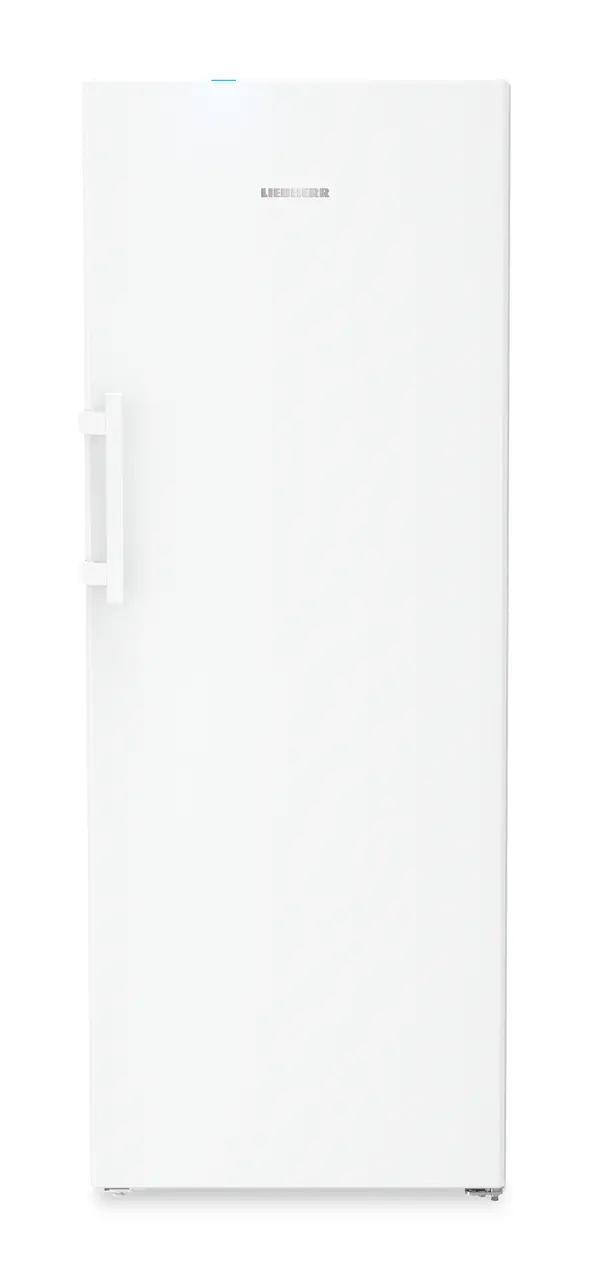 Изображение продукции, Перспектива: Прямо, с закрытой дверцей, Отдельно стоящая морозильная камера с системами NoFrost и EasyTwist-Ice., Цвет корпуса: белый, Цвет дверцы: белый