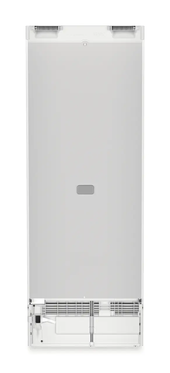 Product image, Perspective: back side, Combined fridge-freezers with EasyFresh and NoFrost, Casing colour: white, Door colour: white
