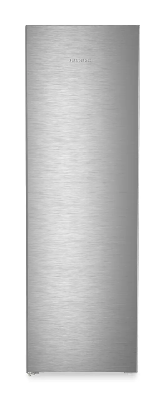 Product image, Perspective: straight closed, Freestanding freezer with NoFrost, Casing colour: silver, Door colour: stainless steel