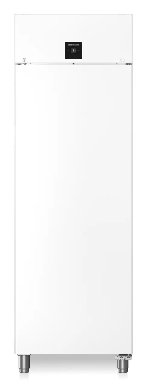 Produkt-Bild, Perspektive: gerade geschlossen leer, Kühlgerät GN 2/1 mit Umluftkühlung, Gehäusefarbe: Weiß, Türfarbe: Weiß