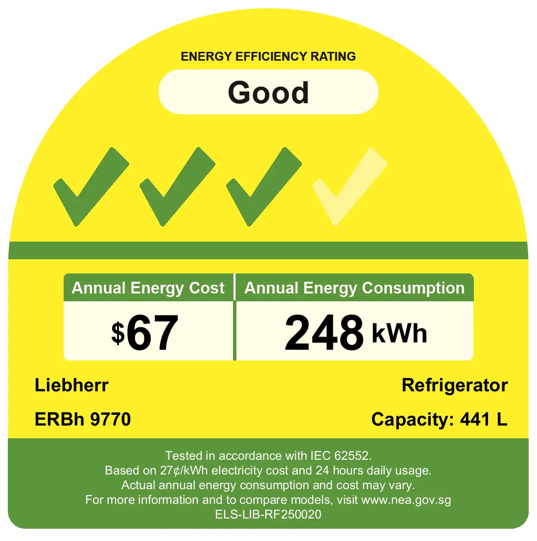 Energy label