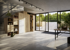 Produkt-Bild, Perspektive: Milieu, Standgefrierschrank mit NoFrost und umweltbewussten Materialien, Gehäusefarbe: Weiß, Türfarbe: Weiß