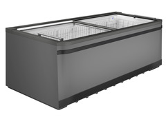Product image, Perspective: special form, Plug-in island freezer, Casing colour: grey