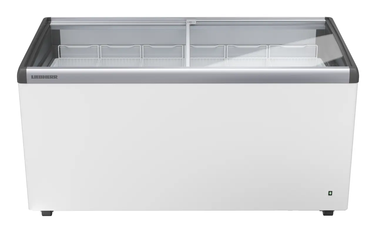 Image de produit, Perspective: Droit fermé vide, Congélateur pour crème glacée, Couleur de l’habillage: blanc