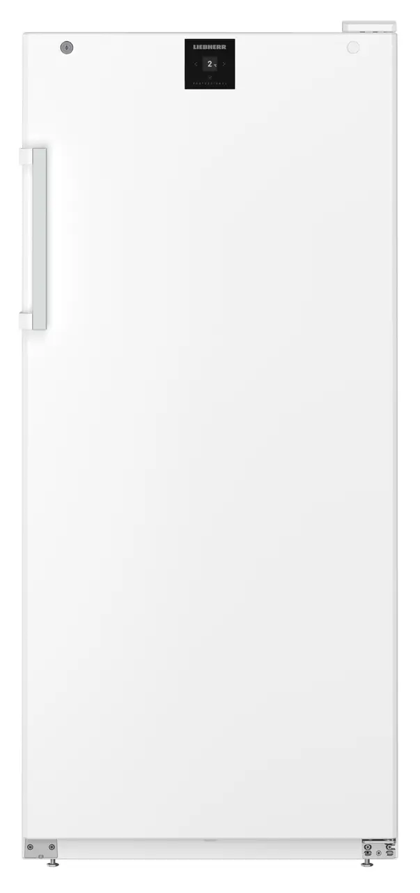 Изображение на продукта, Перспектива: Отпред, затворен, празен, Хладилник по стандарта за хлебопекарни с динамично охлаждане, Цвят на корпуса: бял, Цвят на вратата: бял