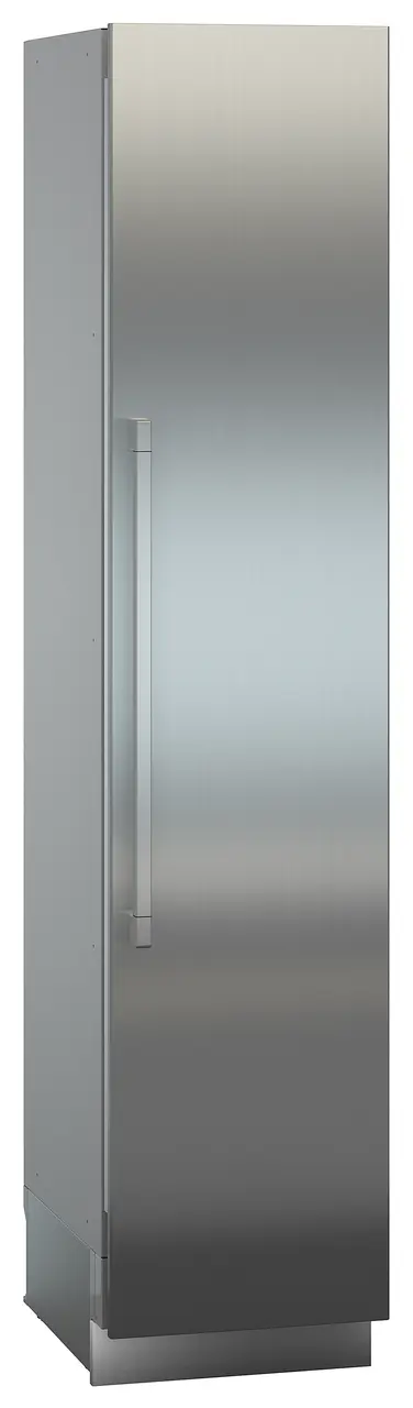 Изображение на продукта, Перспектива: Странично, затворен, Фризер за вграждане с NoFrost, Цвят на корпуса: сив