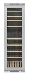 Product image, Perspective: straight closed empty, Built-in multi-temperature wine cabinet, Casing colour: silver, Door colour: -