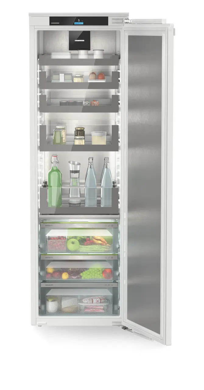 Product image, Perspective: straight open decorated, Refrigerator with BioFresh for integrated use