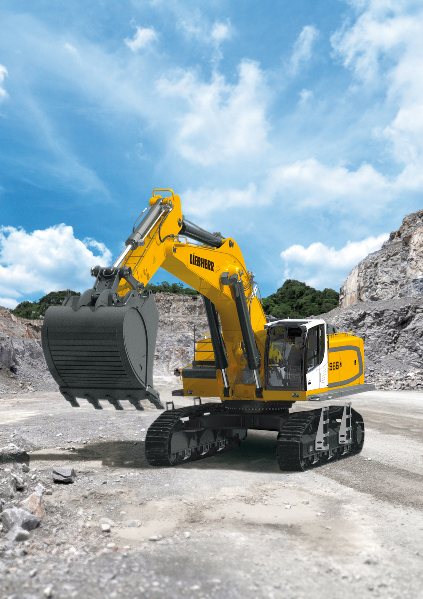 ラリックのロバです R 966 Litronic - Liebherr