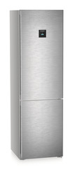 Product image, Perspective: oblique closed, Fridge-freezer with BioFresh and NoFrost, Casing colour: silver, Door colour: stainless steel