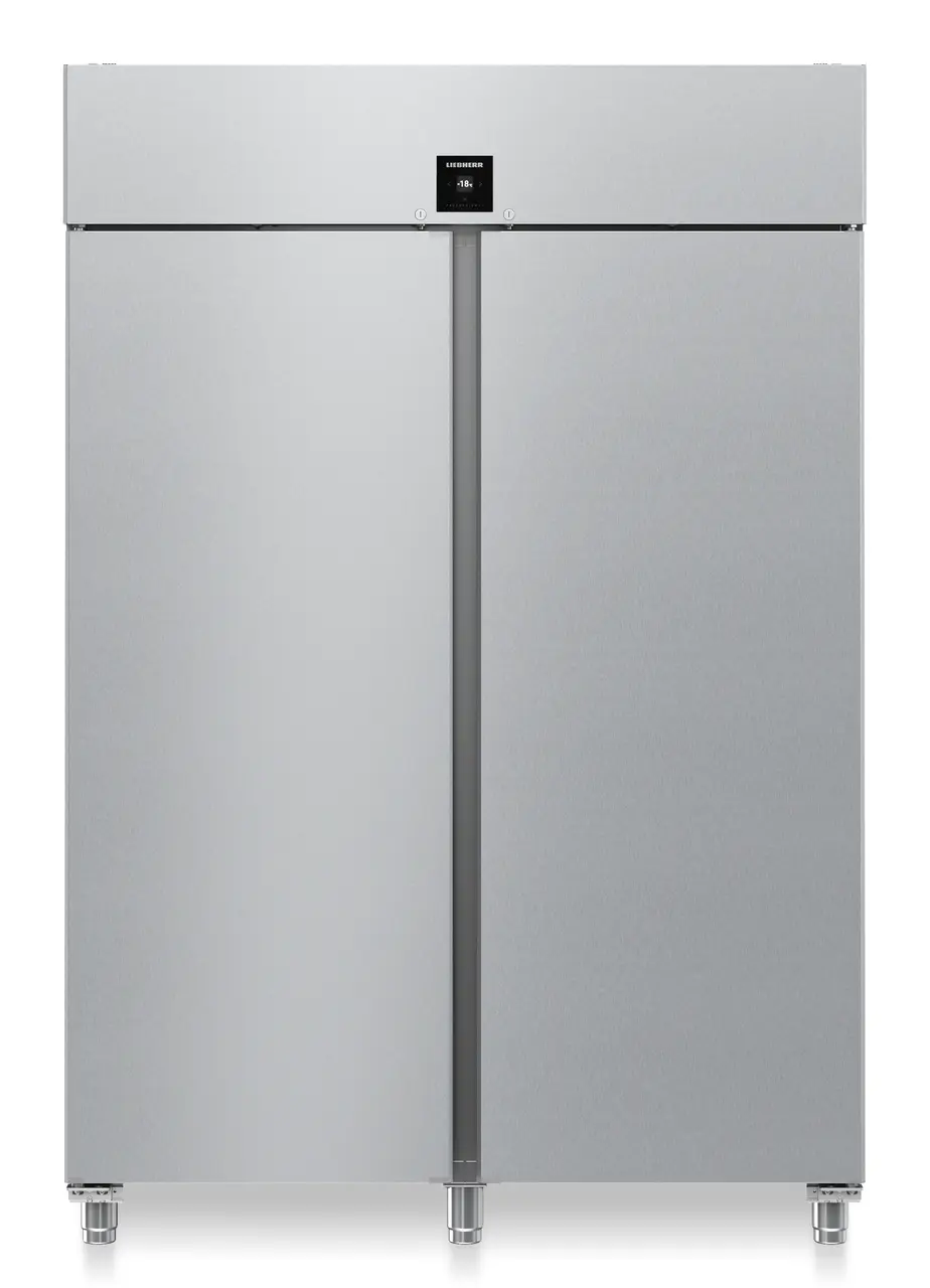 Productafbeelding, Perspectief: Recht gesloten leeg, Diepvrieskast GN 2/1 met geforceerde koeling, Kleur behuizing: edelstaal, Kleur deur: edelstaal