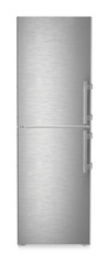 Product image, Perspective: straight closed, Fridge-freezer with BioFresh and NoFrost, Casing colour: silver, Door colour: stainless steel