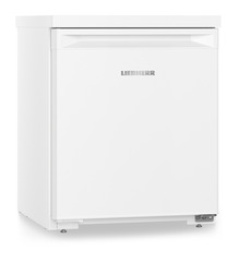 Produkt-Bild, Perspektive: schräg geschlossen leer, Tischkühlschrank, Gehäusefarbe: Weiß, Türfarbe: Weiß