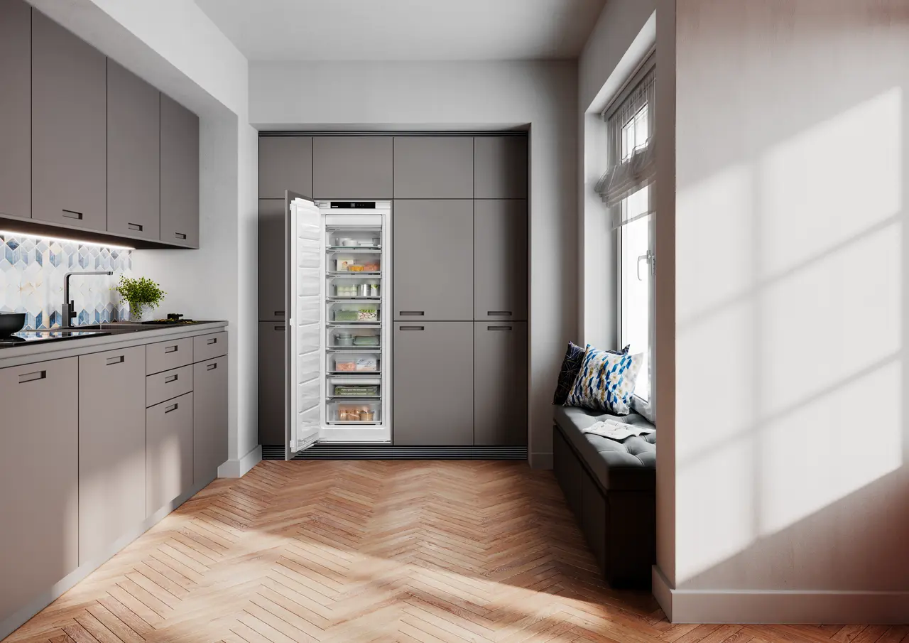 Product image, Perspective: milieu, Freezer for integrated use with NoFrost