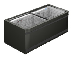 Product image, Perspective: oblique closed, Plug-in island freezer, Casing colour: grey