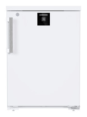 Obraz produktu, Perspektywa: Na wprost, zamknięte, Chłodziarka do zabudowy pod blat z chłodzeniem powietrzem obiegowym, Kolor obudowy: Biała, Kolor drzwi: Biała