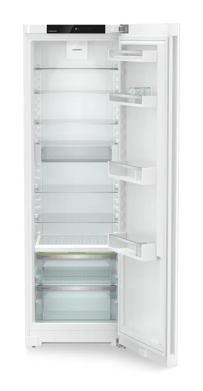 Product image, Perspective: straight open empty, Refrigerator with BioFresh, Casing colour: white, Door colour: white