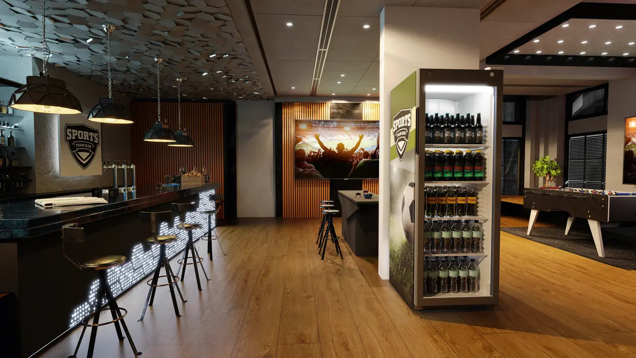 Produkt-Bild, Perspektive: Milieu, Kühlgerät mit Umluftkühlung