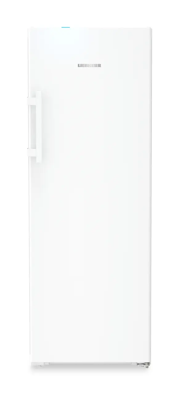 Slika izdelka, Perspektiva: Od spredaj, zaprto, Prostostoječi zamrzovalnik z NoFrost in EasyTwist-Ice, Barva ohišja: bela, Barva vrat: bela