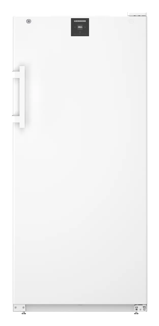 Изображение на продукта, Перспектива: Отпред, затворен, празен, Лабораторен фризер със статично охлаждане, Цвят на корпуса: бял, Цвят на вратата: бял