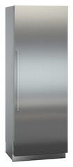 Product image, Perspective: oblique closed, Refrigerator with BioFresh for integrated use, Casing colour: grey