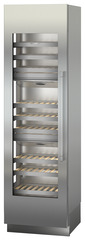 Product image, Perspective: oblique closed, Built-in multi-temperature wine cabinet, Casing colour: grey
