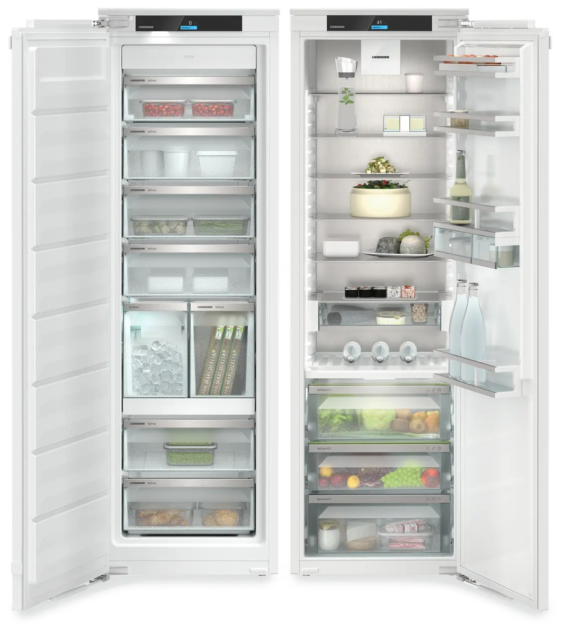 Image de produit, Perspective: Droit ouvert décoré, Combiné Side-by-Side