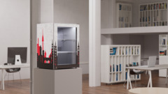 Produkt-Bild, Perspektive: Milieu, Thekenkühlgerät mit Umluftkühlung