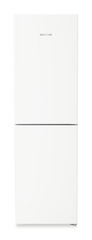 Изображение на продукта, Перспектива: Отпред, затворен, Комбинация от хладилник и фризер с EasyFresh и NoFrost, Цвят на корпуса: бял, Цвят на вратата: бял