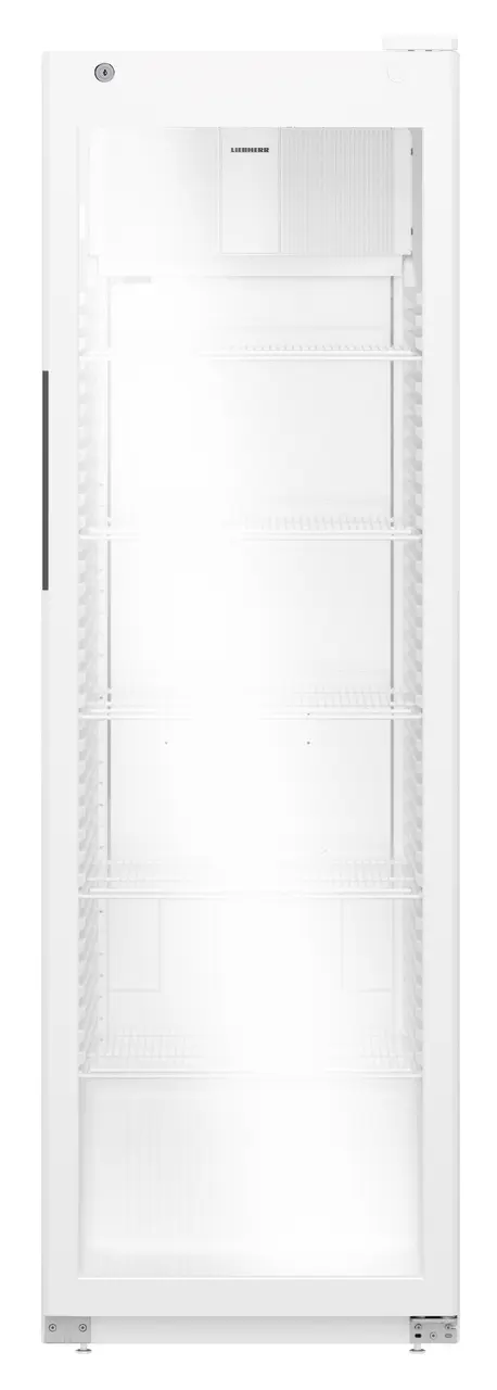 Produkt-Bild, Perspektive: gerade geschlossen leer, Kühlgerät mit Umluftkühlung, Gehäusefarbe: Grau, Türfarbe: Grau