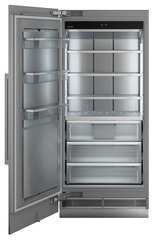 Product image, Perspective: straight open empty, Freezer for integrated use with NoFrost, Casing colour: grey