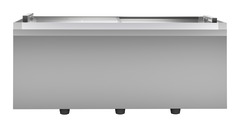 Image de produit, Perspective: Droit fermé vide, Réfrigérateur-coffre et congélateur-coffre de supermarché, Couleur de l’habillage: blanc