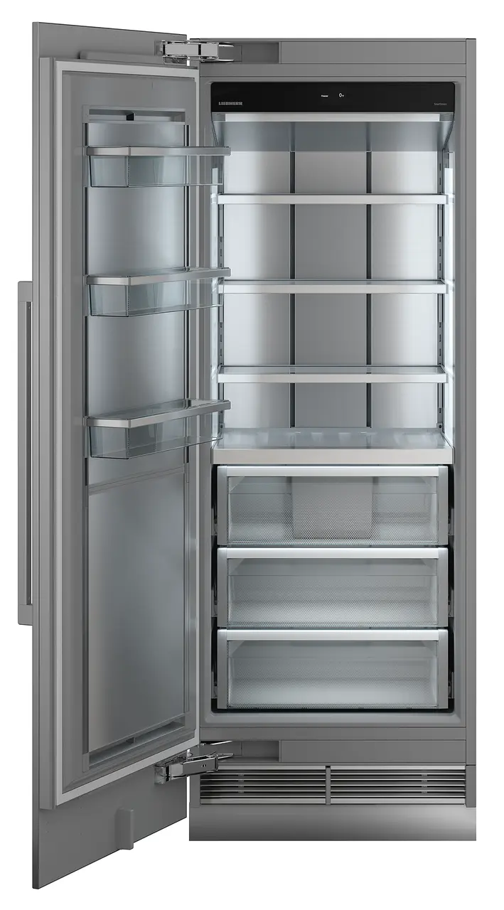 Product image, Perspective: straight open empty, Freezer for integrated use with NoFrost