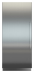 Product image, Perspective: straight closed, Freezer for integrated use with NoFrost, Casing colour: grey